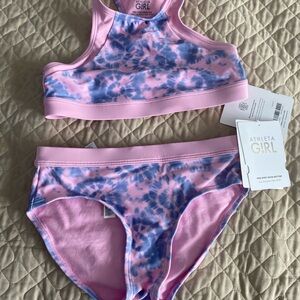 Athleta girls bikini top and bottom size 8-10